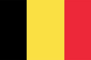 Illustration of Belgium flag