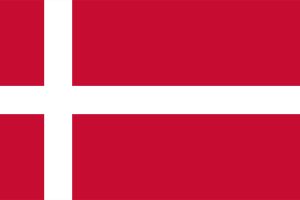 Illustration of Denmark flag