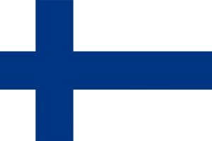 Illustration of Finland flag