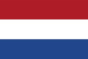 Illustration of Netherlands flag