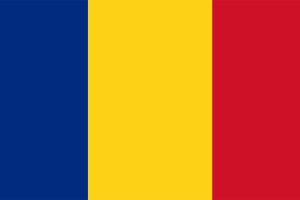 Illustration of Romania flag